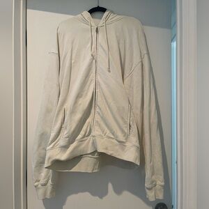 Aritzia Super World XL Terry Zip-Up Hoodie